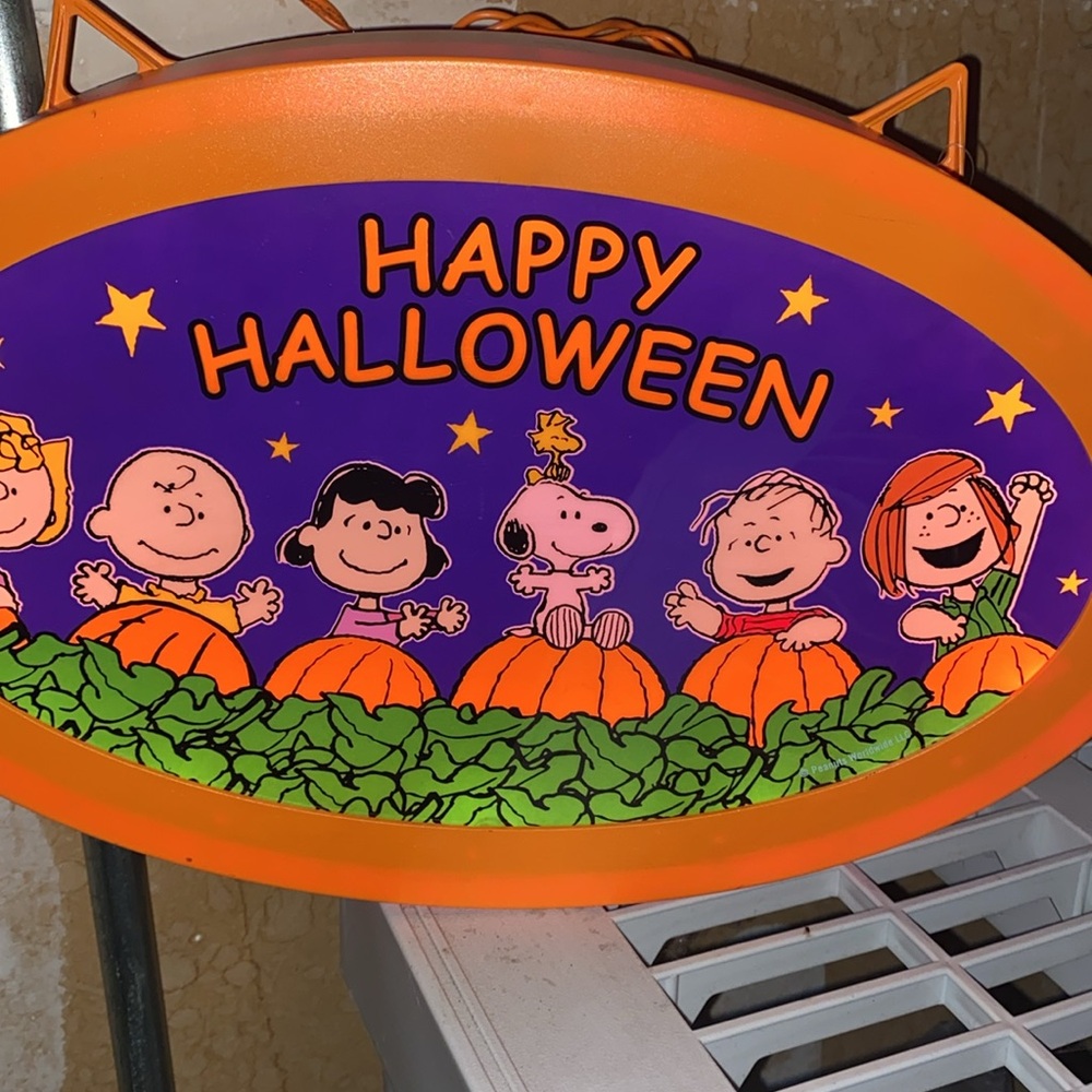 Snoopy The Great Pumpkin Light Accent - Picture 8 of 12